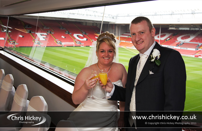 Wedding Photography Anfield Stadium